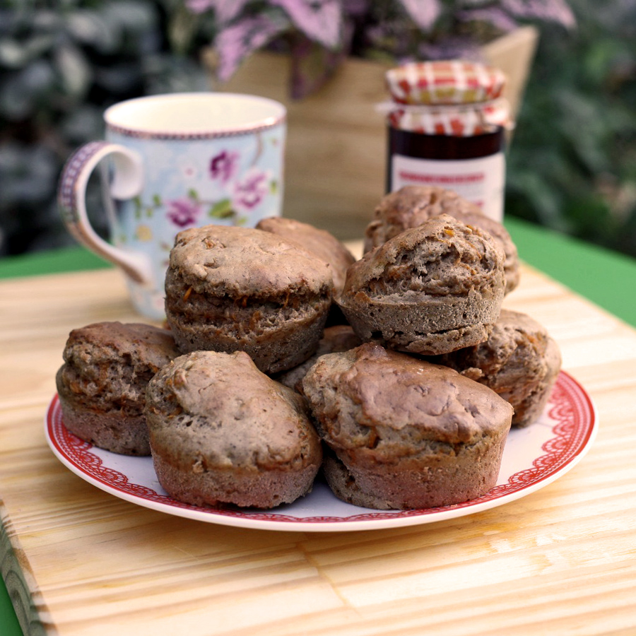 מאפה בוקר דיאטטי, סקונס בריא, סיבים תזונתיים, מתכון טבעוני